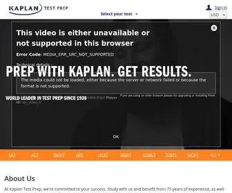 Kaptestglobal.com(Prep with Kaplan) Screenshot