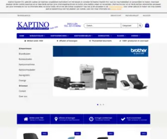 Kaptino.nl(Alles voor uw kantoor koopt u bij de specialist) Screenshot