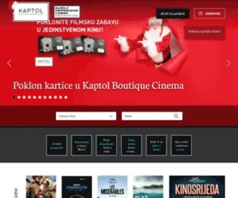 Kaptolcinema.hr(Kaptol Boutique Cinema) Screenshot