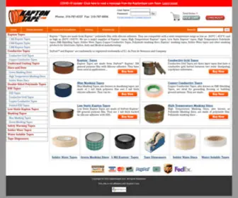 Kaptontape.com(Kapton Tapes Kapton Tapes) Screenshot