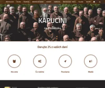 Kapucin.sk(Kapucíni) Screenshot