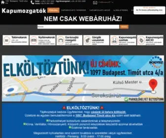 Kapumozgatok.hu(Kapumozgató akció) Screenshot