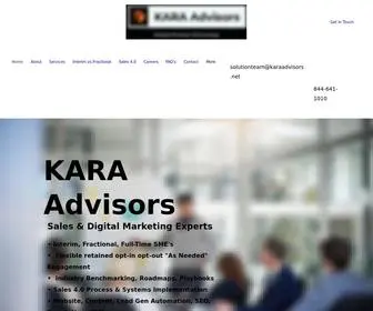 Karaadvisors.net(KARA Advisors LLC) Screenshot