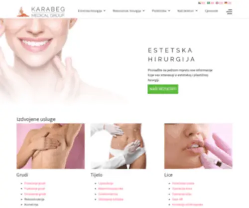 Karabeg.com Screenshot