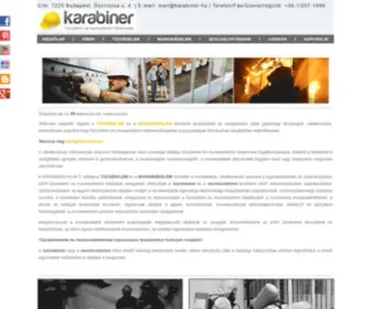 Karabiner.hu(Karabíner) Screenshot