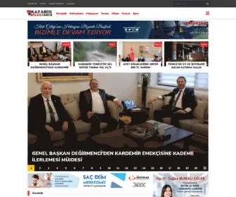 Karabukbolgehaber.com(Karabük) Screenshot