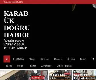 Karabukdogruhaber.net(Karabük) Screenshot