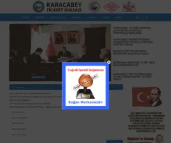 Karacabeytb.org.tr(Karacabey Ticaret Borsas) Screenshot