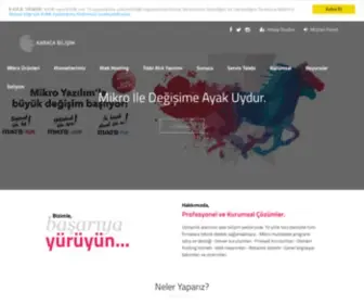 Karacabilisim.com(Web sitesi tasarım) Screenshot