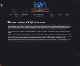 Karachichefsassociation.com(Karachi Chefs Association) Screenshot