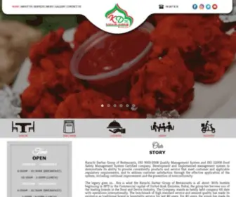 Karachidarbargroup.com(KARACHI DARBAR GROUP OF RESTAURANTS) Screenshot