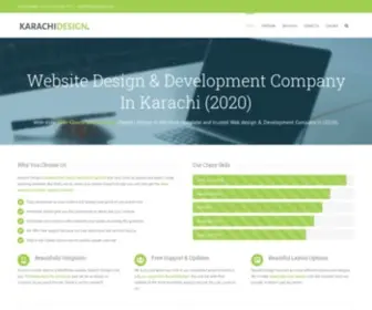 Karachidesign.com(Karachi Design Web Design Company In Pakistan (2020)) Screenshot