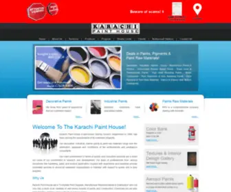 Karachipaint.com(Karachi Paint House) Screenshot