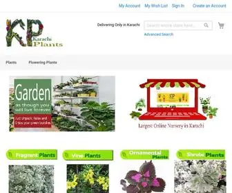 Karachiplants.com(Karachi Plants) Screenshot