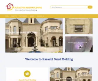 Karachisandmolding.com(KARACHI SAND MOLDING) Screenshot