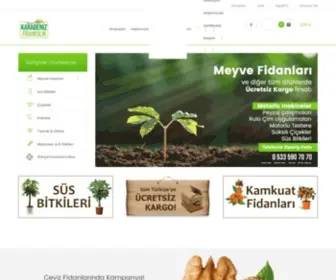 KaradenizFidancilik.com(Karadeniz Fidancılık Ltd) Screenshot