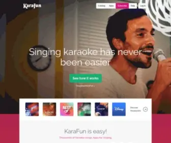 Karafun.co.uk(Online Karaoke with over 44) Screenshot