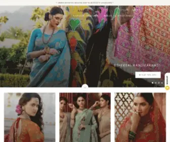 Karagiri.com(Buy handwoven designer silk & wedding silk sarees online on Karagiri) Screenshot