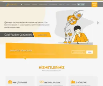 Karagozteknoloji.com.tr(Karagöz) Screenshot