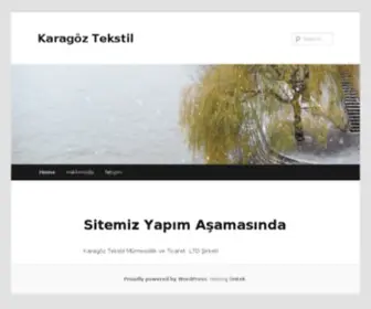 Karagoztextile.com(KARAGÖZ TEKSTİL) Screenshot