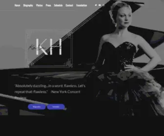 Karahuber.com(Concert Pianist) Screenshot