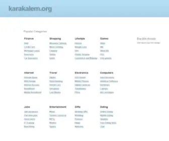 Karakalem.org(Çalışmaları) Screenshot