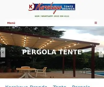 Karakayabranda.com(Pergola Tente) Screenshot