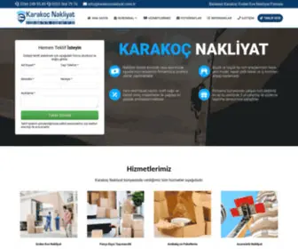Karakocnakliyat.com.tr(Balıkesir Karakoç Evden Eve Nakliyat) Screenshot