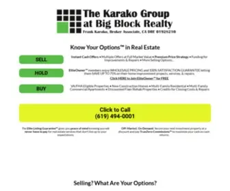 Karakogroup.com(In Real Estate) Screenshot