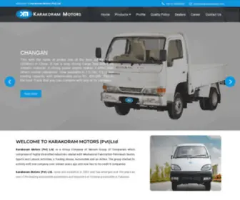 Karakorammotors.com(Karakoram Motors (Pvt) Ltd) Screenshot