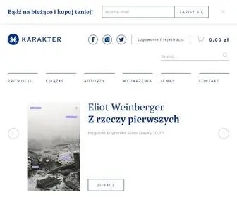 Karakter.pl(Wydawnictwo Karakter) Screenshot