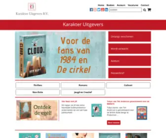 Karakteruitgevers.nl(Karakter Uitgevers B.V) Screenshot