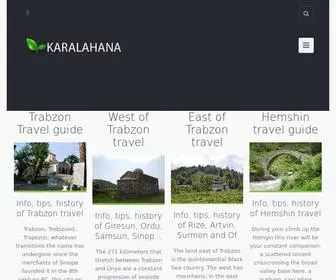 Karalahana.com(Turkey's Black Sea region (Pontos)) Screenshot
