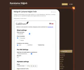 Karalamakagidi.com(Kâğıdı) Screenshot