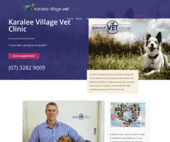 Karaleevillagevet.com.au(Karalee Village Vet Clinic) Screenshot