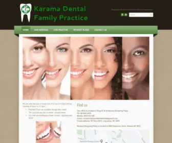 Karamadental.com(Karamadental) Screenshot