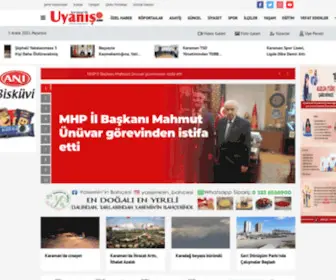 Karamandauyanis.com(Karaman Uyan) Screenshot