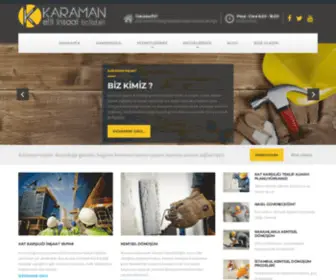 Karamanelitinsaat.com(KARAMAN ELİT İNŞAAT) Screenshot