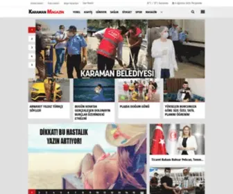 Karamanmagazin.com(Karaman) Screenshot