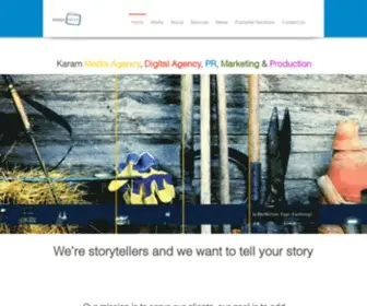 Karammedia.co.uk(Media and Marketing agency) Screenshot