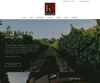 Karamoorwines.com(Karamoorwines) Screenshot