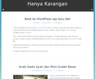 Karangan.web.id(Hanya Karangan) Screenshot