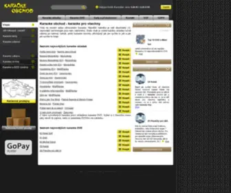 Karaoke-Obchod.cz(Karaoke obchod) Screenshot