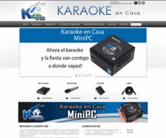 Karaokeencasa.com.bo(Karaoke en Casa) Screenshot