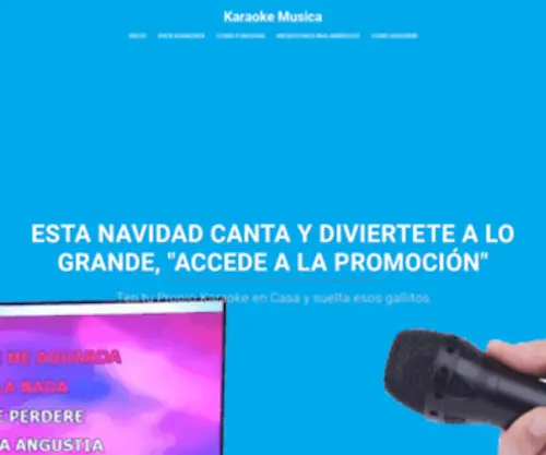 Karaokemusica.com(Karaoke Musica) Screenshot