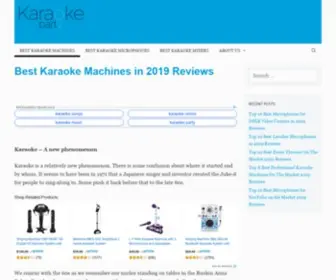 Karaokeparty.com(Best Karaoke Machines in 2022 Reviews & Ultimate Buyer's Guide) Screenshot