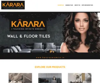 Kararaceramics.in(Luxury Italian Ceramic Tiles Company) Screenshot