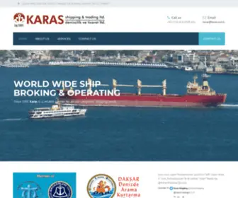 Karas.com.tr(Karas Shipping) Screenshot