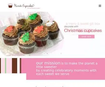 Karascupcakes.com(Kara's Cupcakes) Screenshot