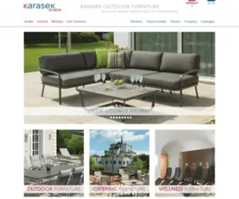 Karasek.co.at(Gartenmöbel) Screenshot